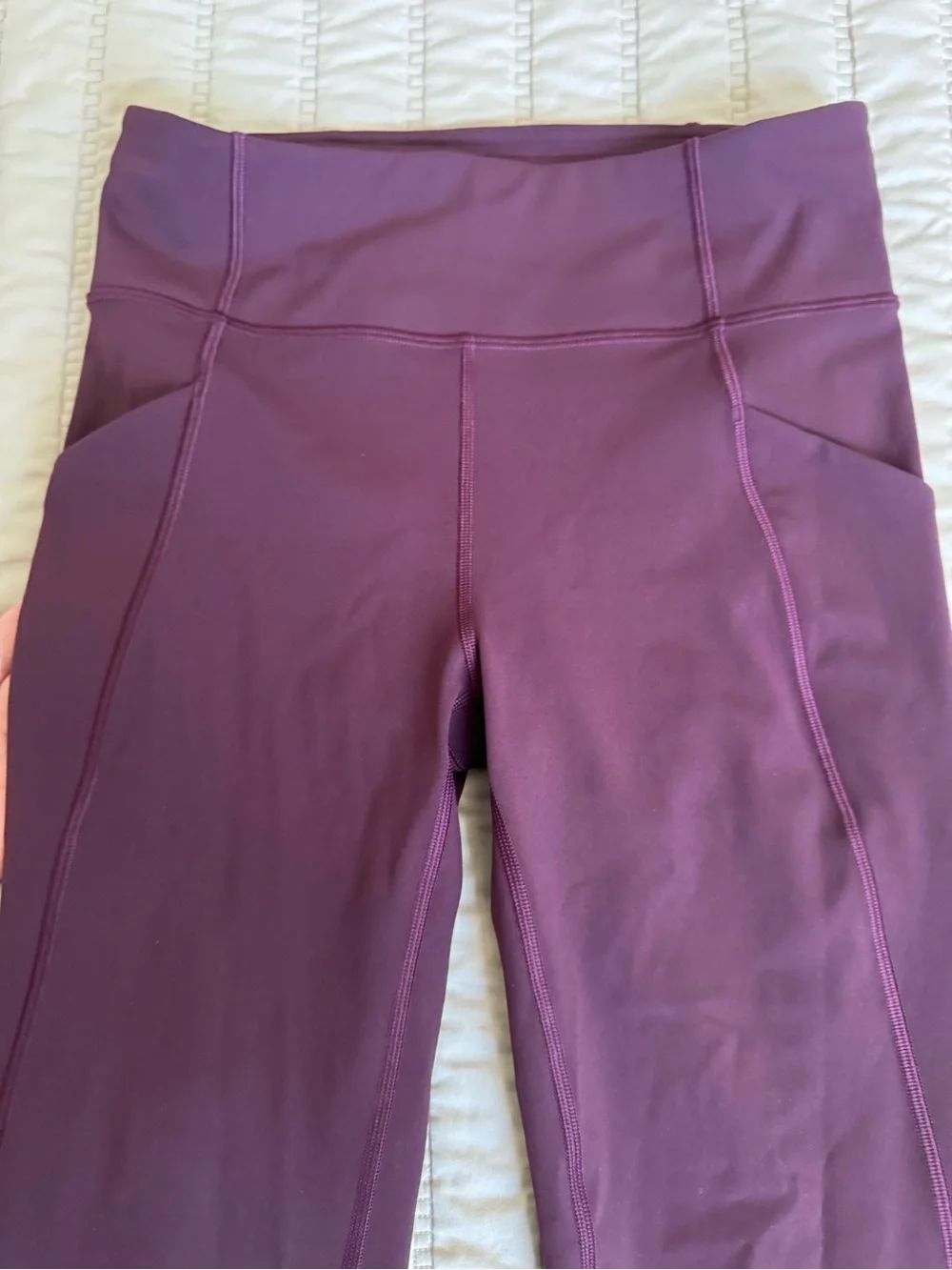 Lulu lemon Plum High-Waist Athletic Leggings  Size 6